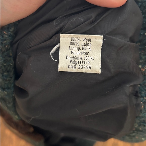 Vintage 90s Zip Up Wool Cardigan Sweater - Picture 11 of 11